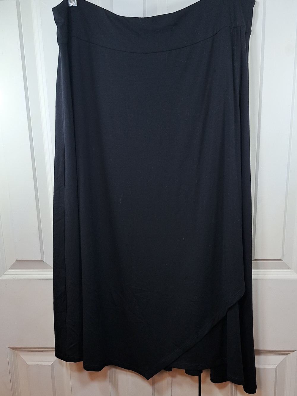 Eileen Fisher Black High-Low Skirt